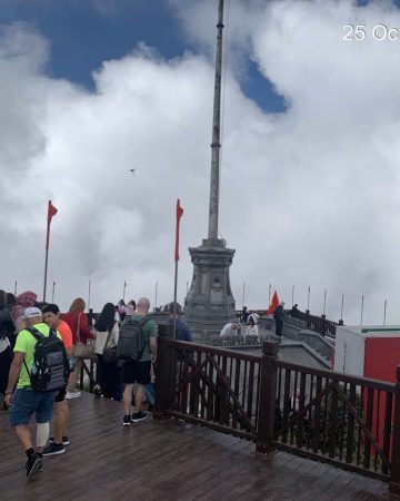 Fansipan peak tour by cable car